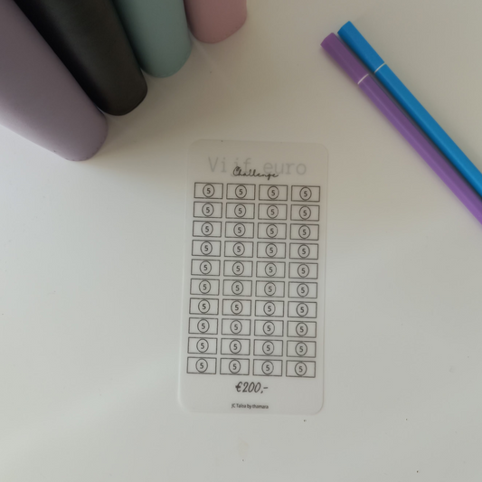 Briefgeld €5,- Challenge
